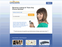 Tablet Screenshot of freephonetracer.com